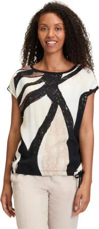 Betty&Co Kurzarmshirt Betty & Co Casual-Shirt