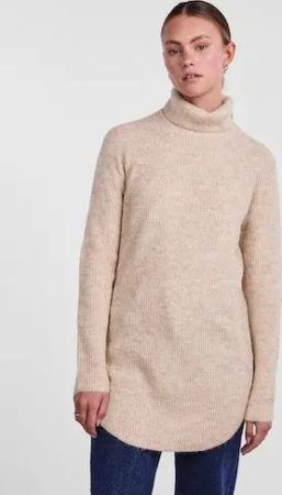 pieces Rollkragenpullover PCELLEN LS LONG KNIT