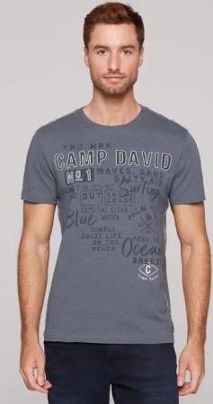 CAMP DAVID Rundhalsshirt aus Baumwolle