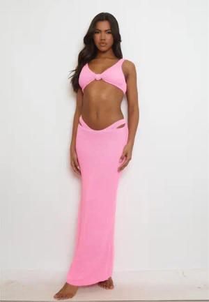 Moda Minx Sommerrock Scrunch Long (1-tlg)