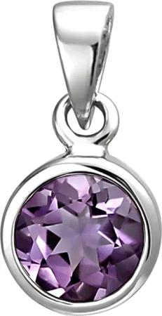 JOBO Kettenanhänger Anhänger mit Amethyst, 925