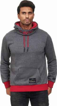 Rusty Neal Kapuzensweatshirt mit modernem Schnitt