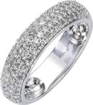 Diamonds by Ellen K. Fingerring Gold