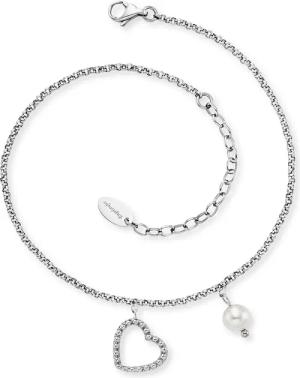Engelsrufer Fußkette Herz, ERFS-HEART-PE, Made in