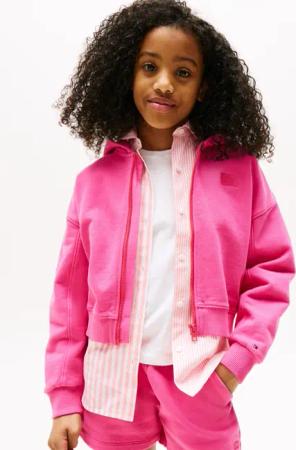 Tommy Hilfiger Kapuzensweatjacke TOMMY TONAL FLAG