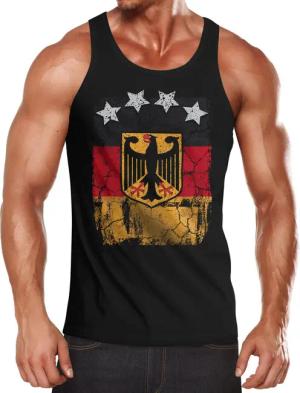 MoonWorks Tanktop Cooles Herren Tank-Top Fußball