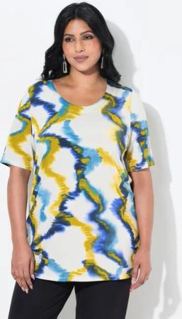Ulla Popken T-Shirt Slinkyshirt Classic Rundhals
