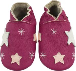 Bemesu Babyschuhe Krabbelschuhe Lauflernschuh Lederpuschen fünfzackiger