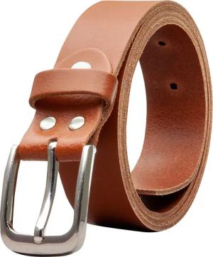 COLOGNEBELT Ledergürtel OM317-SL-Cognac MADE IN GERMANY,