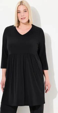 Ulla Popken Longshirt Longshirt A-Linie Print