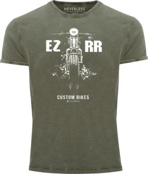Neverless Print-Shirt Cooles Angesagtes Herren T-Shirt