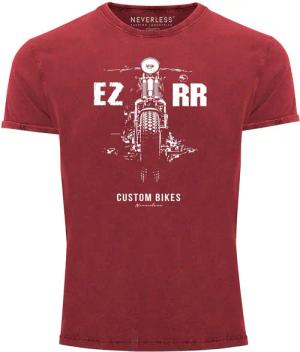 Neverless Print-Shirt Cooles Angesagtes Herren T-Shirt