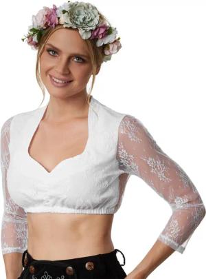 dressforfun Trachtenbluse Dirndlbluse Gretl