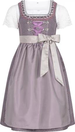 Nübler Dirndl Kinderdirndl Gavrila in Aubergine