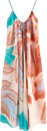 Next Strandkleid Voluminöses Maxikleid aus 100 %
