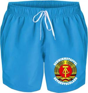 deinshirt Badehose Schwimmshorts Schwimmstaffel Ostdeutschland Integrierter