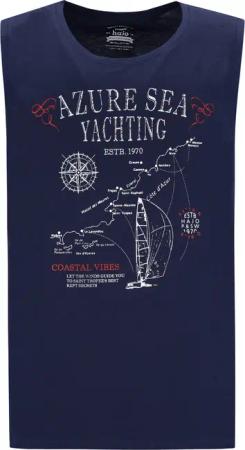 Hajo T-Shirt H AchselshirtAzur Sea Yachting