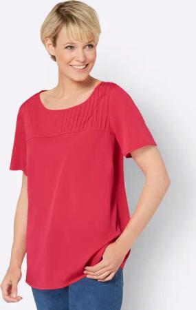 Sieh an! Klassische Bluse Schlupfbluse