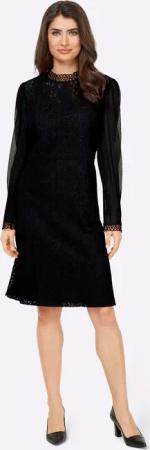 heine Etuikleid Spitzenkleid