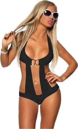 Saresia Monokini Neckholder Monokini Badeanzug Bademode