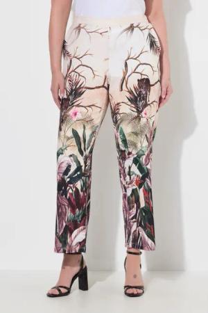 MIAMODA Schlupfhose Schlupfhose weites Bein Safari-Druck