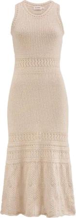 Hessnatur Strickkleid aus reiner Bio-Baumwolle (1-tlg)