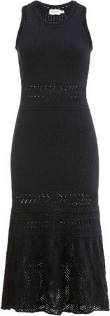 Hessnatur Strickkleid aus reiner Bio-Baumwolle (1-tlg)