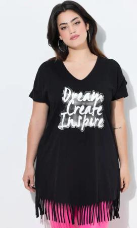 Angel of Style Longshirt Longshirt A-Linie