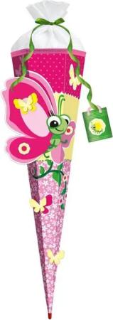 Roth Schultüte 3D Basteltüte Schmetterling Lilly,