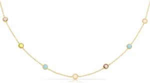 Made by Nami Silberkette Damen Gold