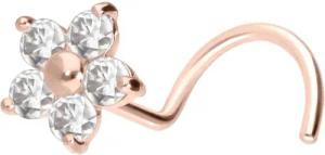 PIERCINGLINE Nasenpiercing 14/18 Karat Gold Nasenstecker