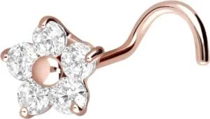 PIERCINGLINE Nasenpiercing 18 Karat Gold Nasenstecker