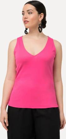 Ulla Popken Longtop Top Rippjersey Slim