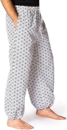 PANASIAM Stoffhose Muckhose Geometrix aus leicht