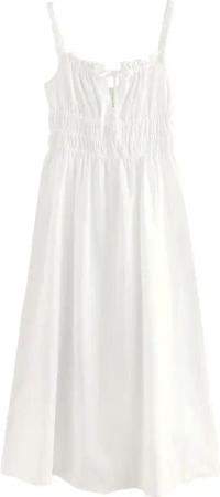 Next Midikleid Midikleid aus 100 % Leinen