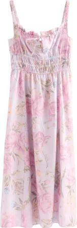 Next Midikleid Midikleid aus 100 % Leinen
