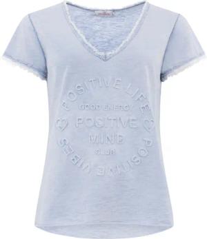Zwillingsherz T-Shirt Damen T-Shirt Positive Mind