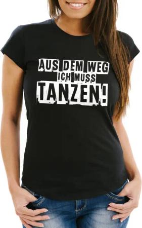 MoonWorks Print-Shirt Damen T-Shirt. Aus dem