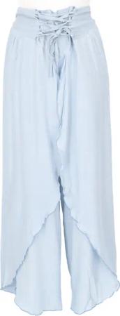 Guru-Shop Relaxhose Palazzohose, Boho Hosenrock, Sommerhose