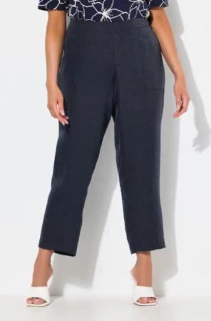 Ulla Popken Funktionshose Hose Rena Struktur