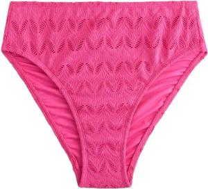 Next Bikini-Hose Hochbund-Bikinihose mit Print (1-St)