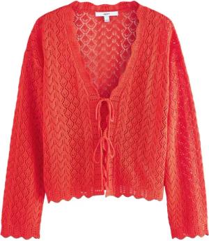 Next Strickjacke Strickjacke mit Bindedetail mit