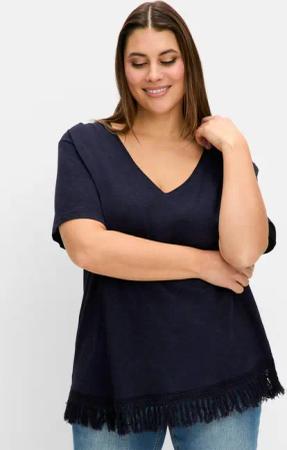 Sheego T-Shirt Oversize-Shirt