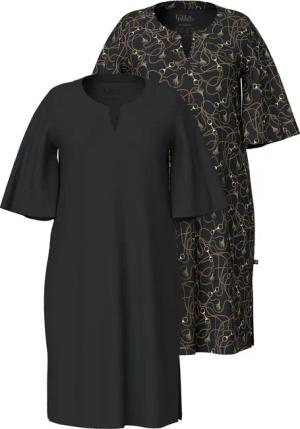 Ulla Popken Bigshirt Bigshirts 2er-Pack Tunika-Ausschnitt
