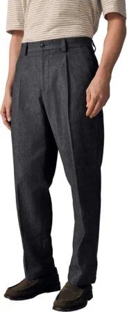 Next Anzughose Relaxed Fit Denim-Anzughose (1-tlg)