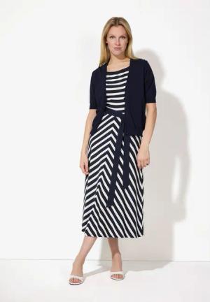 MORE&MORE Jerseykleid Jersey-Streifenkleid