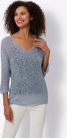 heine Strickpullover V-Ausschnitt-Pullover