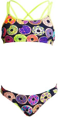 Funkita Bandeau-Bikini Bikini Dunking Donuts