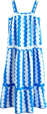 Next Maxikleid Maxikleid mit Kastenausschnitt (1-tlg)