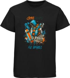 MyDesign24 T-Shirt Kinder Print Shirt Skateboard
